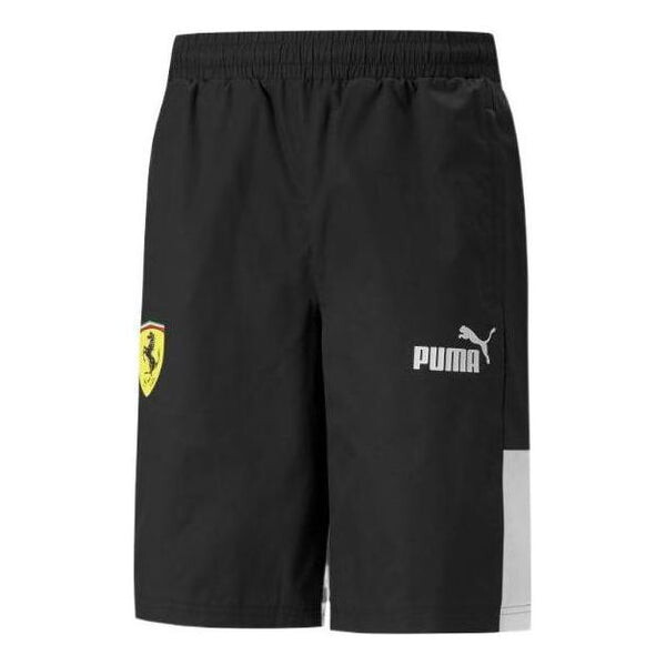 

Шорты ferrari race sds woven shorts 'black' Puma, черный