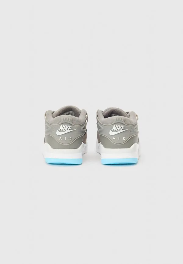 Кроссовки air 4 rm bg Jordan, Flat Pewter/Blue Chill-Photon/Dust-White — фото 3