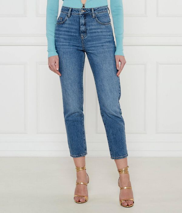 

Джинсы Mom fit Patrizia Pepe, синий