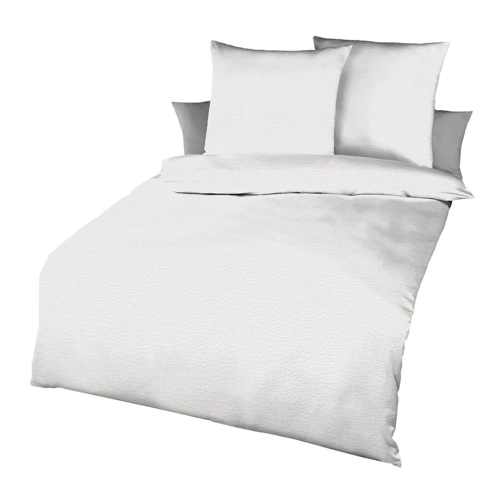 

Постельное белье Kaeppel из сирсакера однотонное 160х210 см + 65х100 см белое, Белый, Постельное белье Kaeppel из сирсакера однотонное 160х210 см + 65х100 см белое