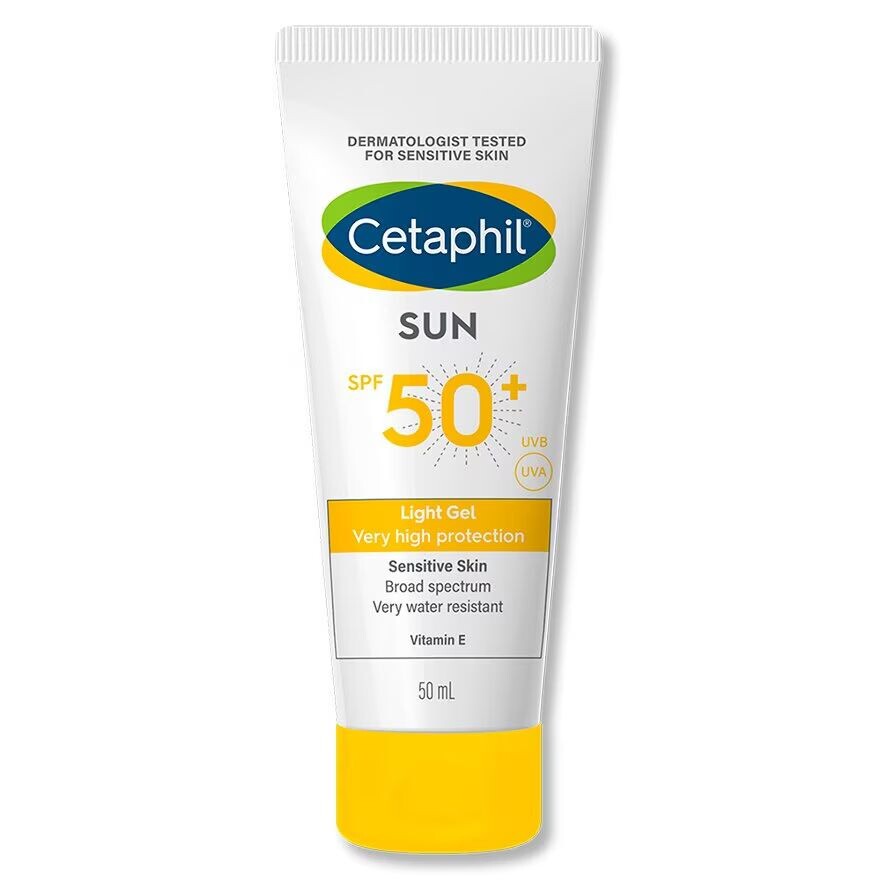 

Cetaphil SunLightГель для ЛицаТелаSPF50+50мл, White , pale yellow