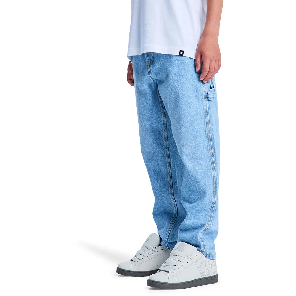 Джинсы свободного кроя Dc Shoes EDBDP03061 Carpenter, синий — фото 3