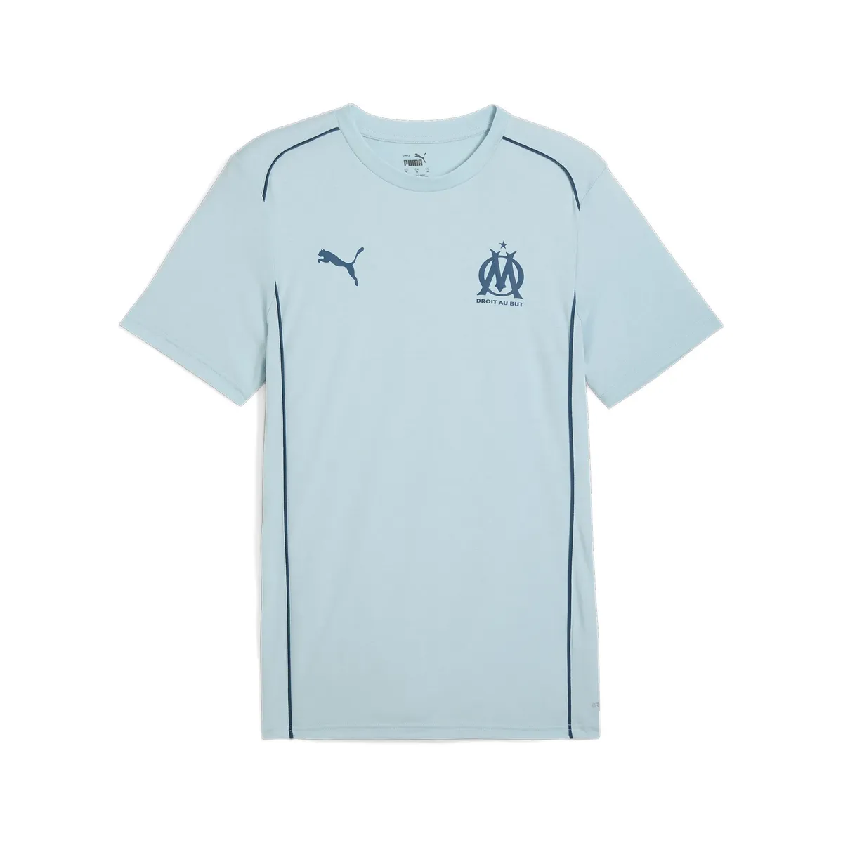 

Тренировочная футболка PUMA "Olympique de Marseille Casuals T-Shirt Men", синий