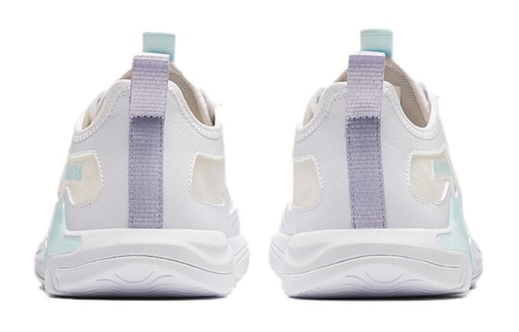 Кроссовки Anta kids Kids Lifestyle Shoes GS Low-top White/Purple/Blue — фото 4