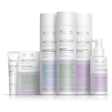 Профессиональная маска для кожи головы Re/Start Balance с глиной, 10 х 15 мл, Revlon — фото 3