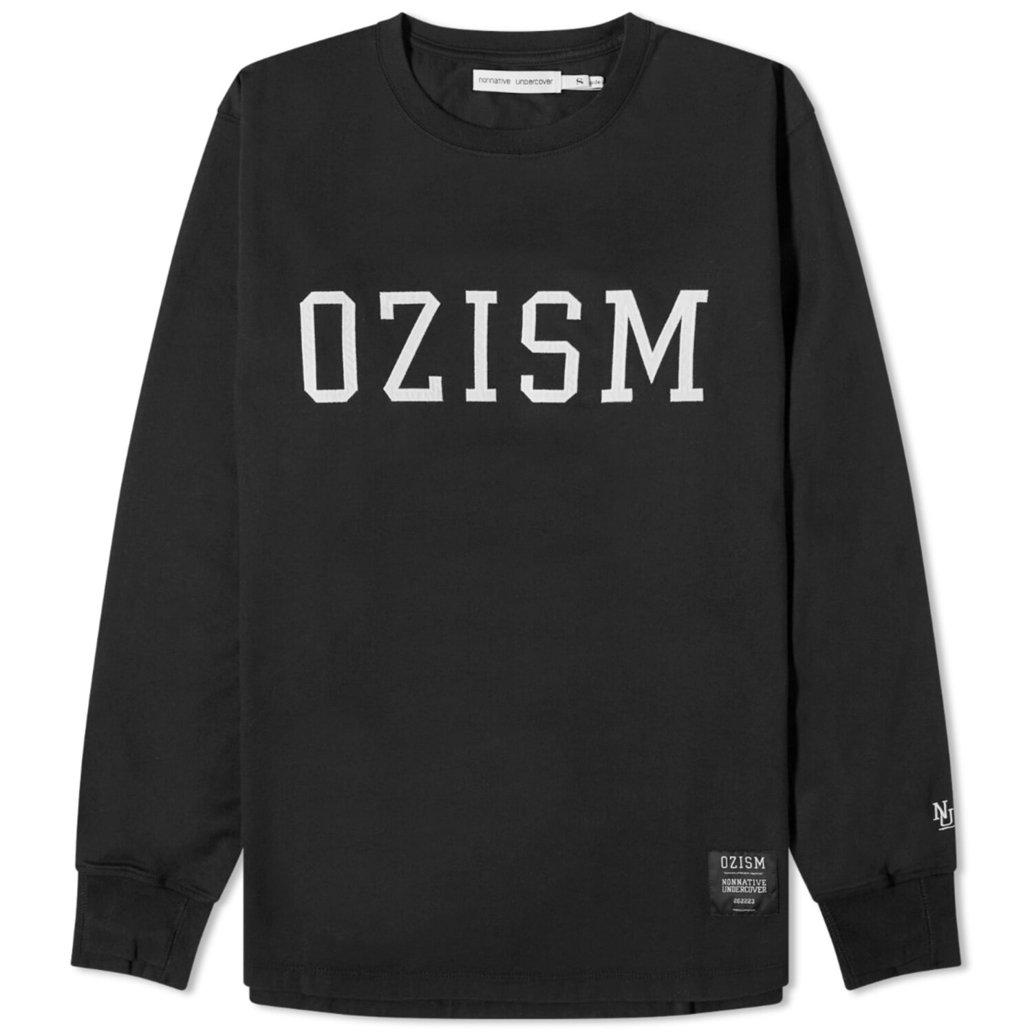 

Футболка Undercover X Nonnative Osizm Long Sleeve, черный