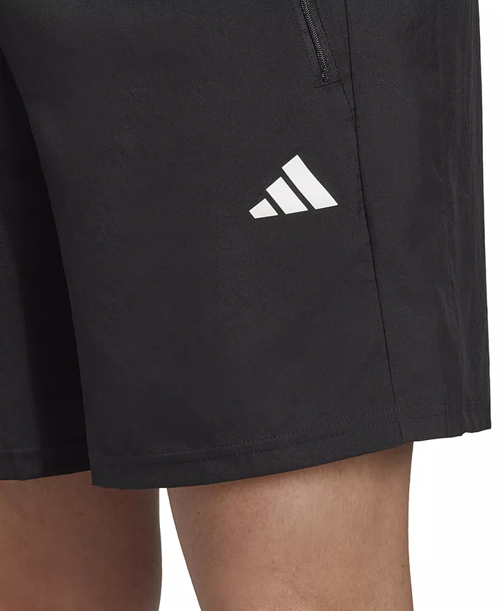 Мужские базовые тренировочные шорты Essentials adidas, черный — фото 3