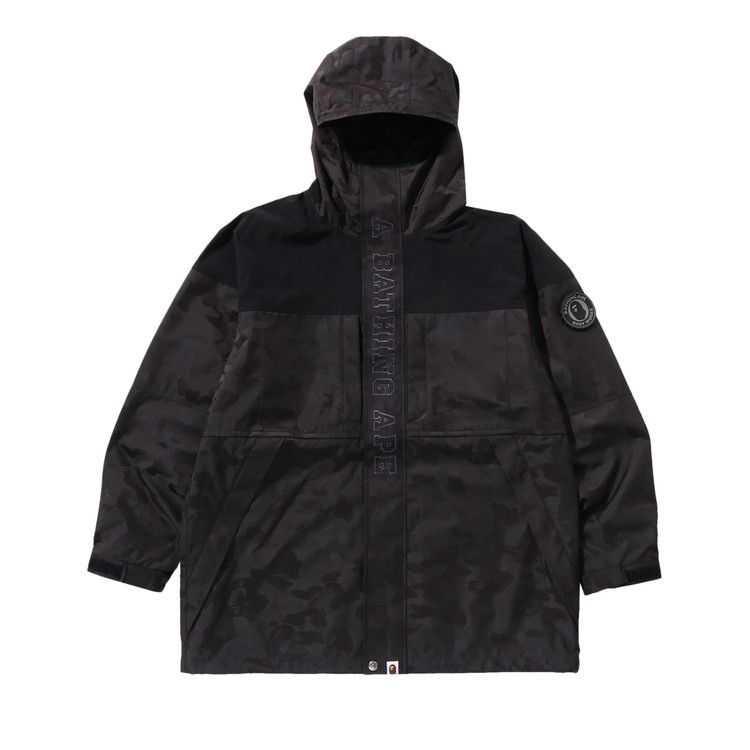 

Пальто BAPE Solid Camo Jacquard Long Coat, Black