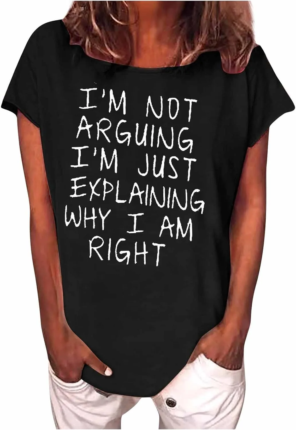 

Женская футболка с коротким рукавом и принтом oiangi