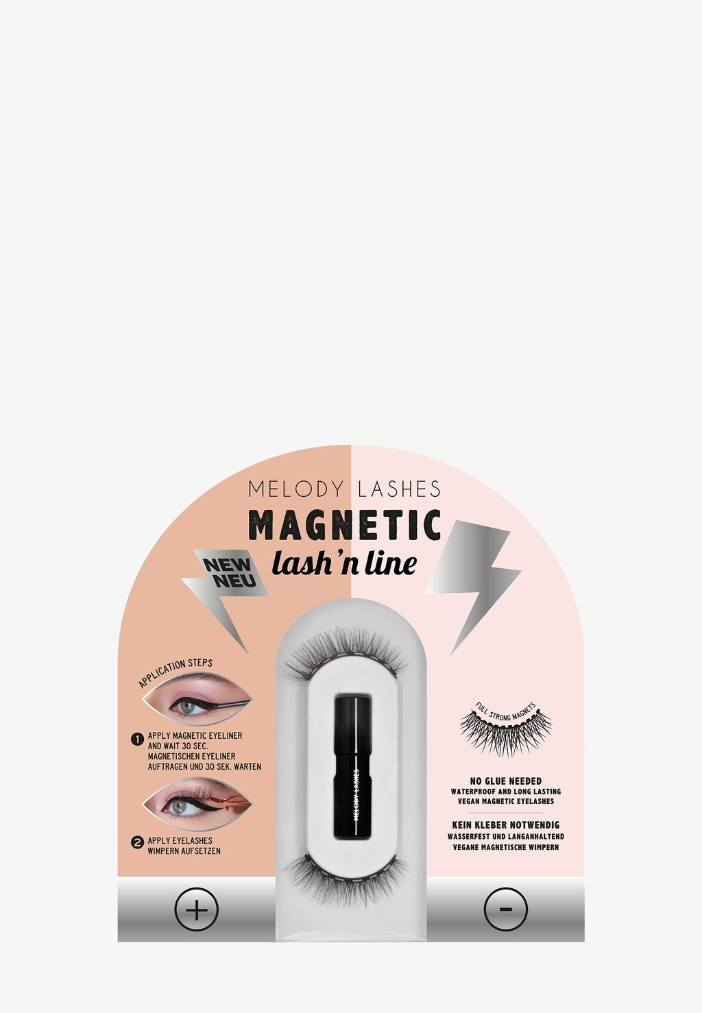 

Накладные ресницы Mag Me Melody Lashes, черный