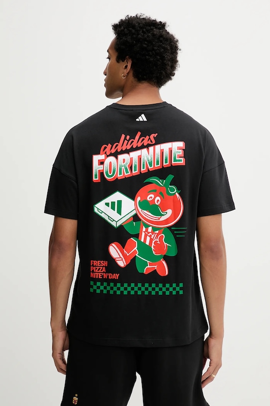 

Футболка хлопковая Fortnite Adidas, черный
