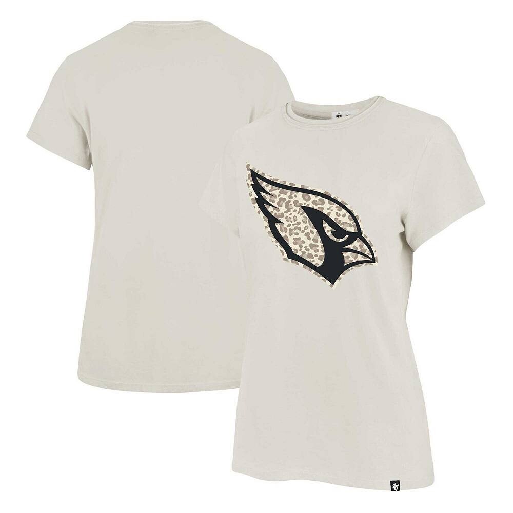 

Женская кремовая футболка Arizona Cardinals '47 Panthera Frankie, цвет Acr Beige