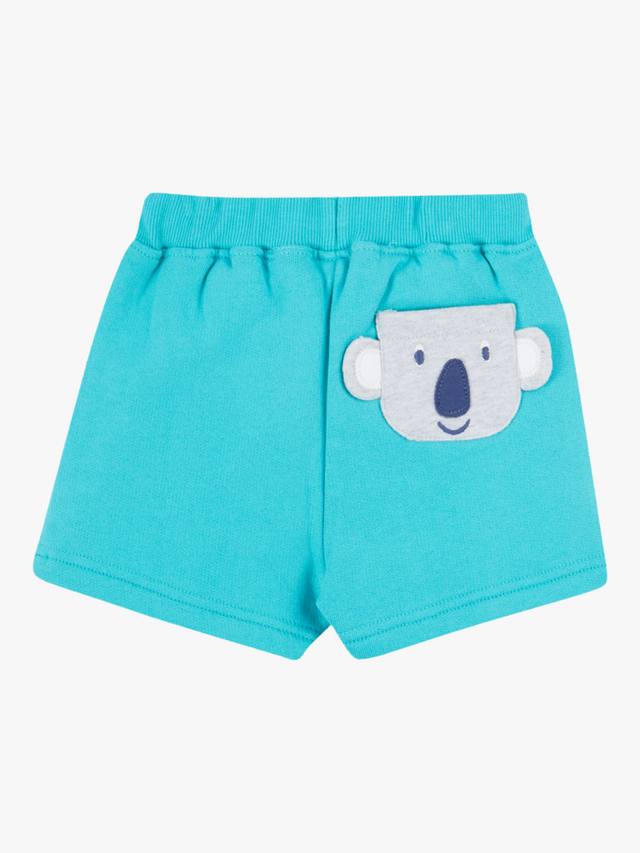 Шорты с карманами из органического хлопка baby syd Frugi, цвет Sea Moss/Koala — фото 2
