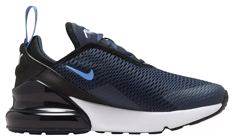 

Детские кроссовки Nike Air Max 270 для дошкольников, цвет Black/Royal/White