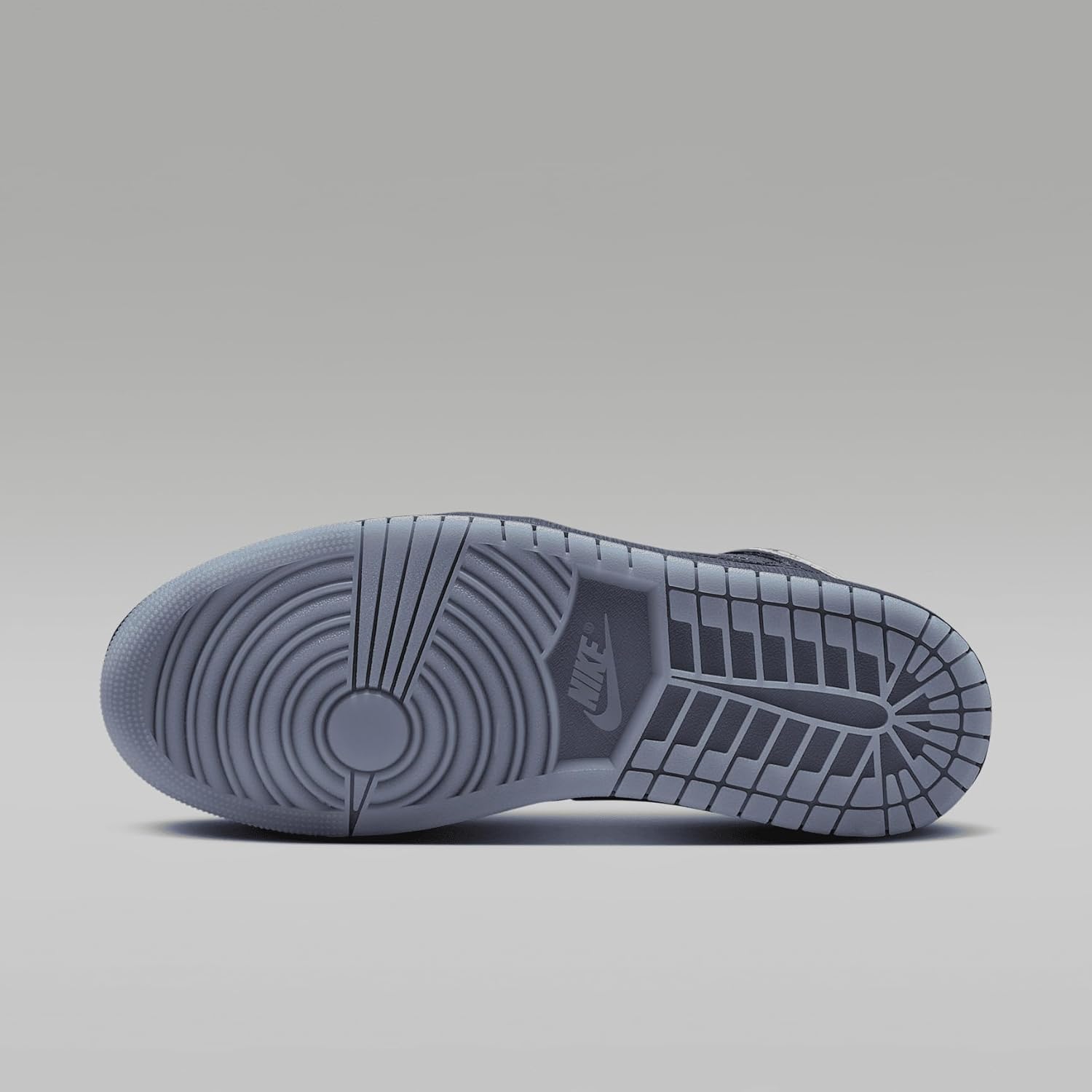 Мужские кроссовки Nike Air Jordan 1 Mid SE, белый/черный/серый — фото 2