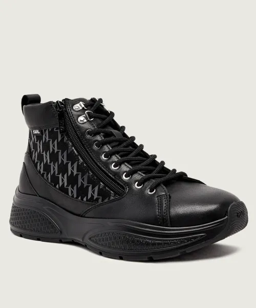 

Кожаные кроссовки Vesta Karl Lagerfeld, черный