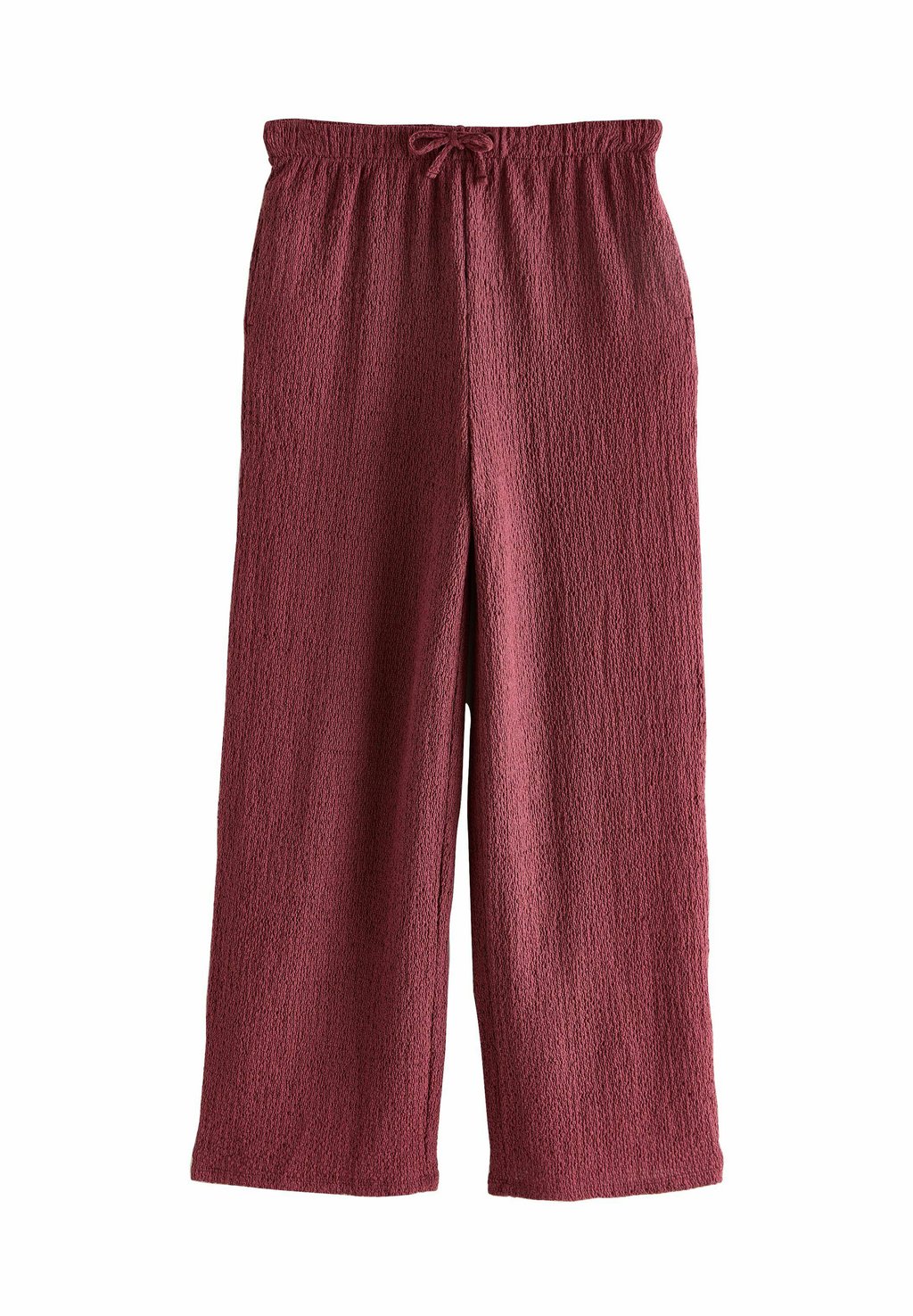 

Брюки WIDE LEG DRAWSTRING TEXTURED Next, бургундия
