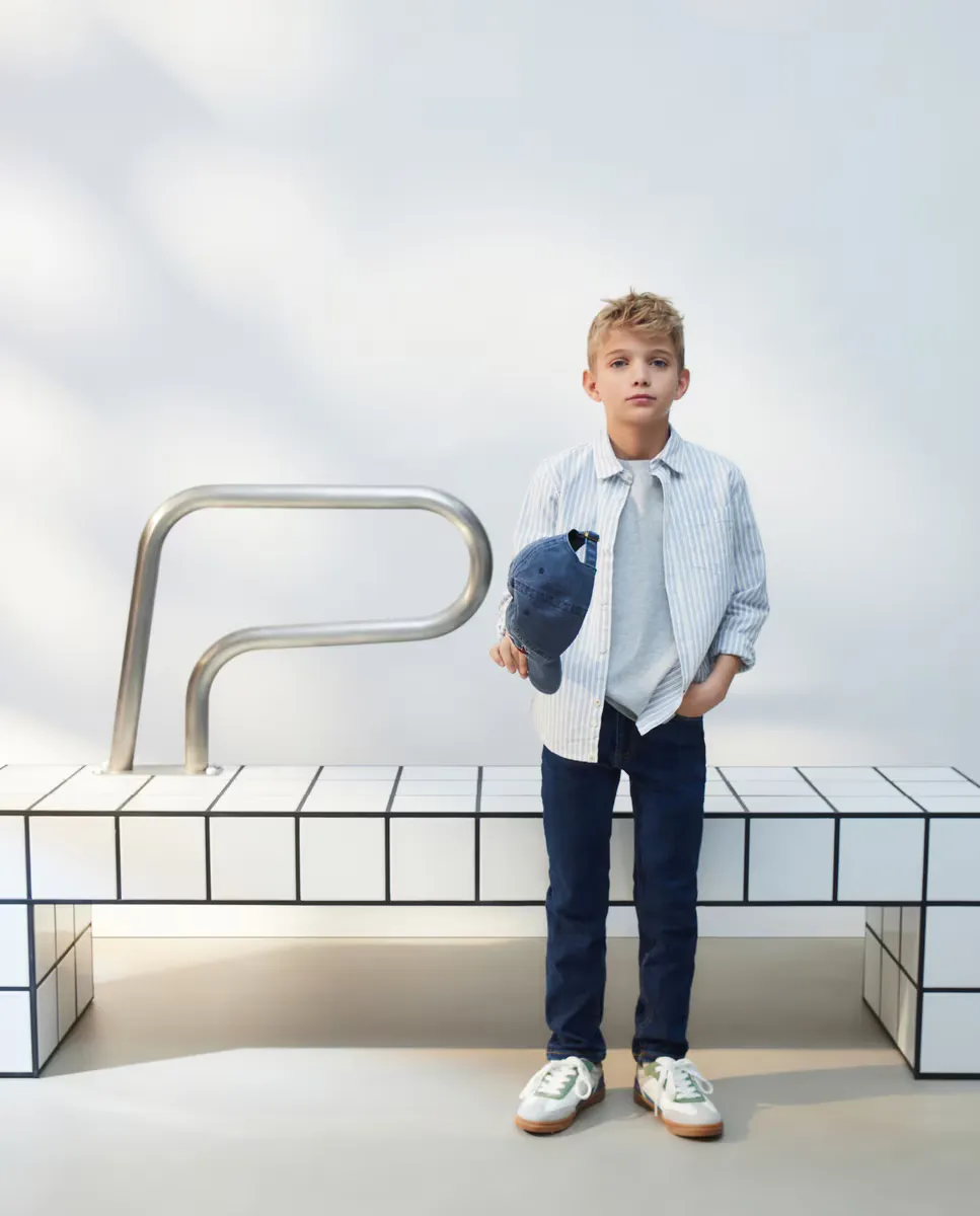 

Узкие джинсы для мальчиков Kids El Corte Inglés, синий
