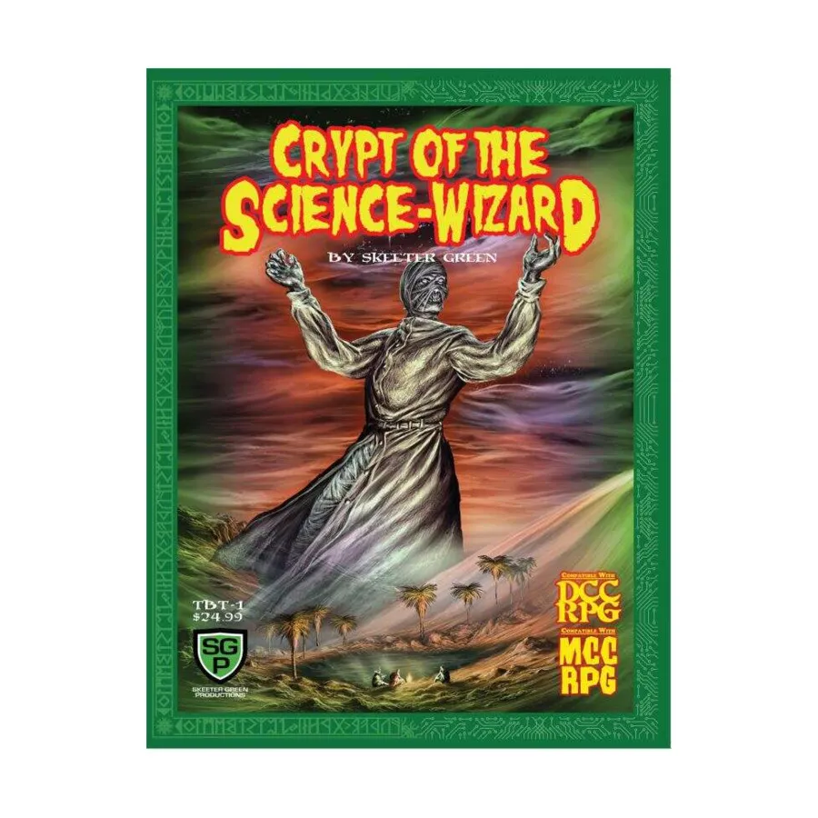 

Crypt of the Science-Wizard (DCC/MCC), Role Playing Games (Skeeter Green Publishing), мягкая обложка