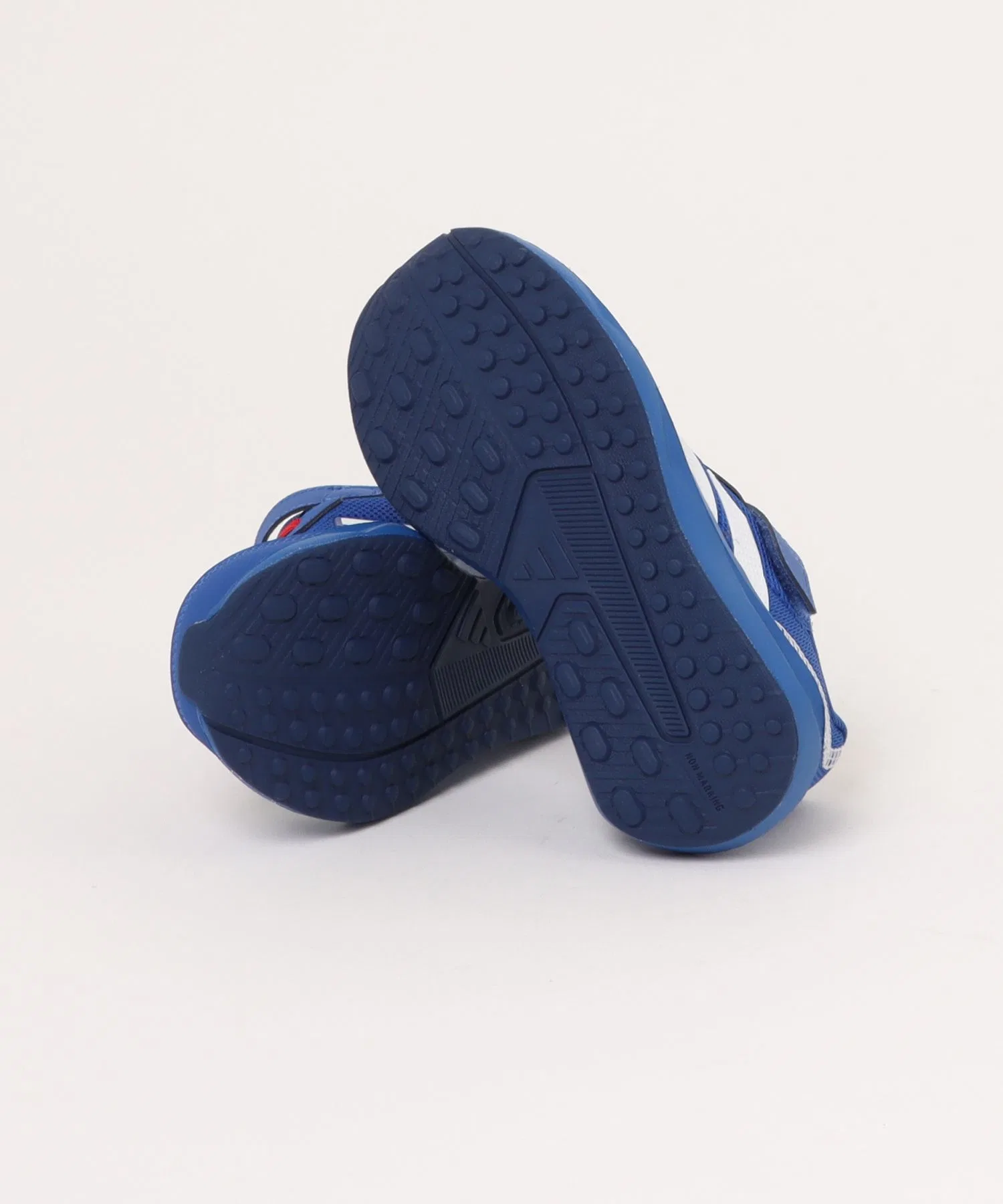 Детские кроссовки adidas FAITO EL K лёгкие, с липучками, синие — фото 3