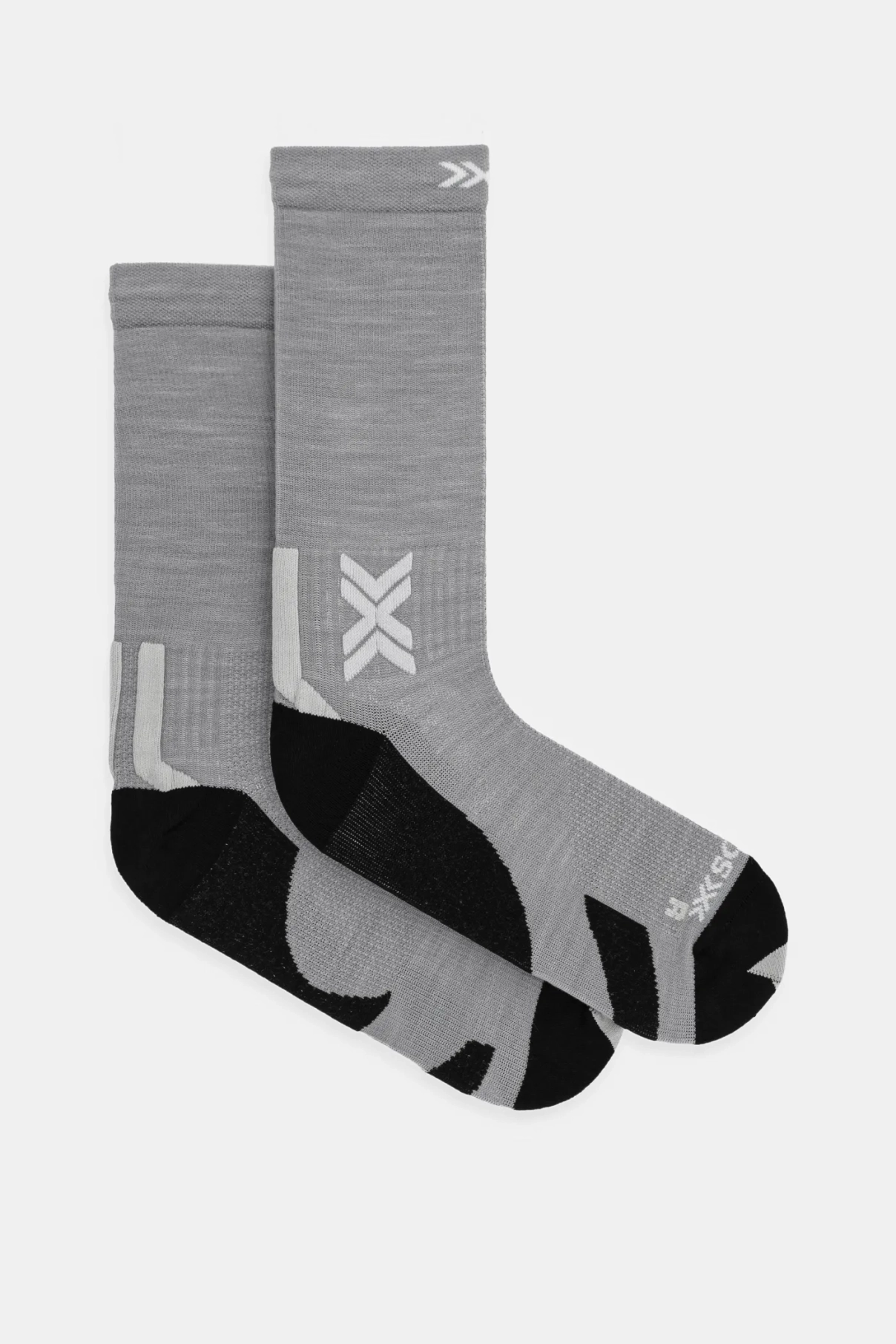 

X-Socks Run Откройте для себя носки Merino Crew, серый