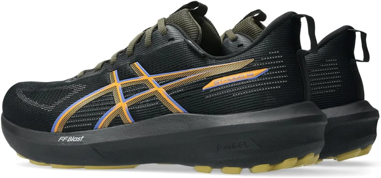 Кроссовки ASICS Men's GT-1000 14 GTX, черный — фото 2