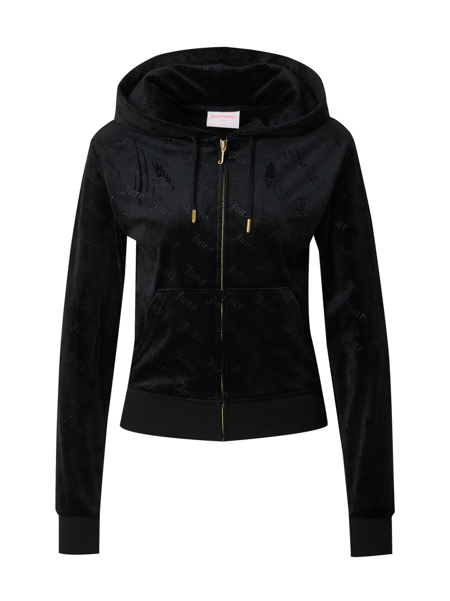 

Толстовка с капюшоном на молнии Juicy Couture Gigi, черный