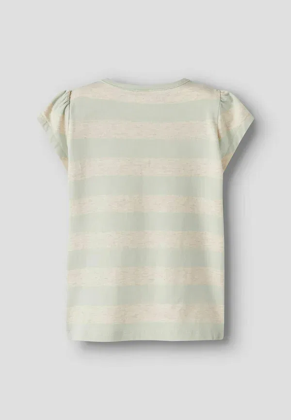 Футболка Name It Oberteil peppa wutz print t-shirt, бледно-аквамариновый — фото 2