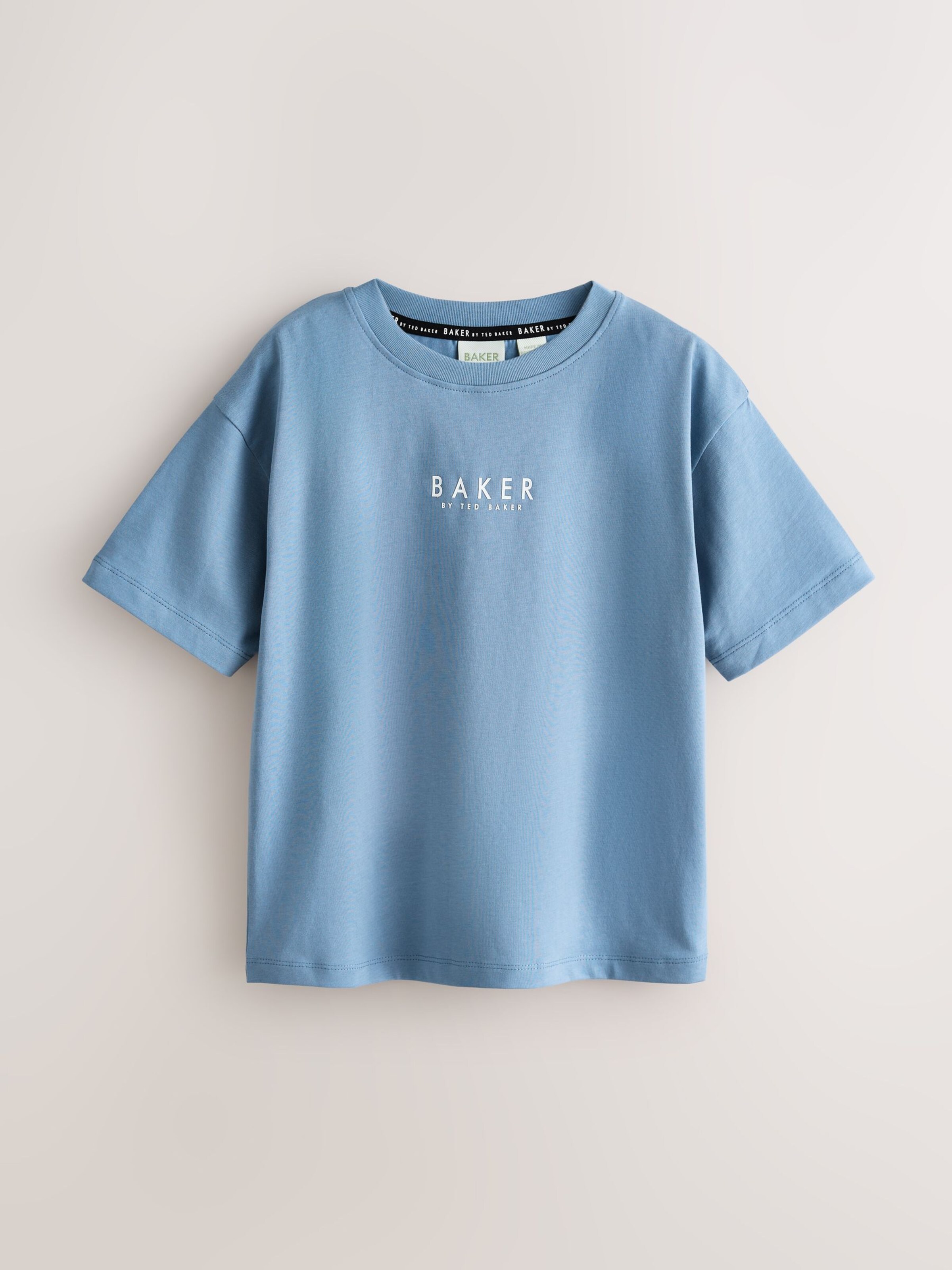 Baker by Ted Baker Футболка в цветах Marine Blue, Sky Blue, Lavender — фото 3