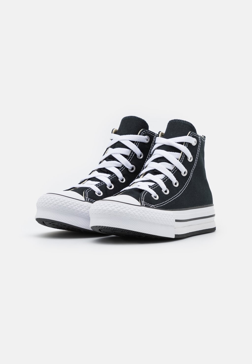 Высокие кеды Chuck Taylor All Star Lift Platform Unisex Converse, цвет black/white — фото 2