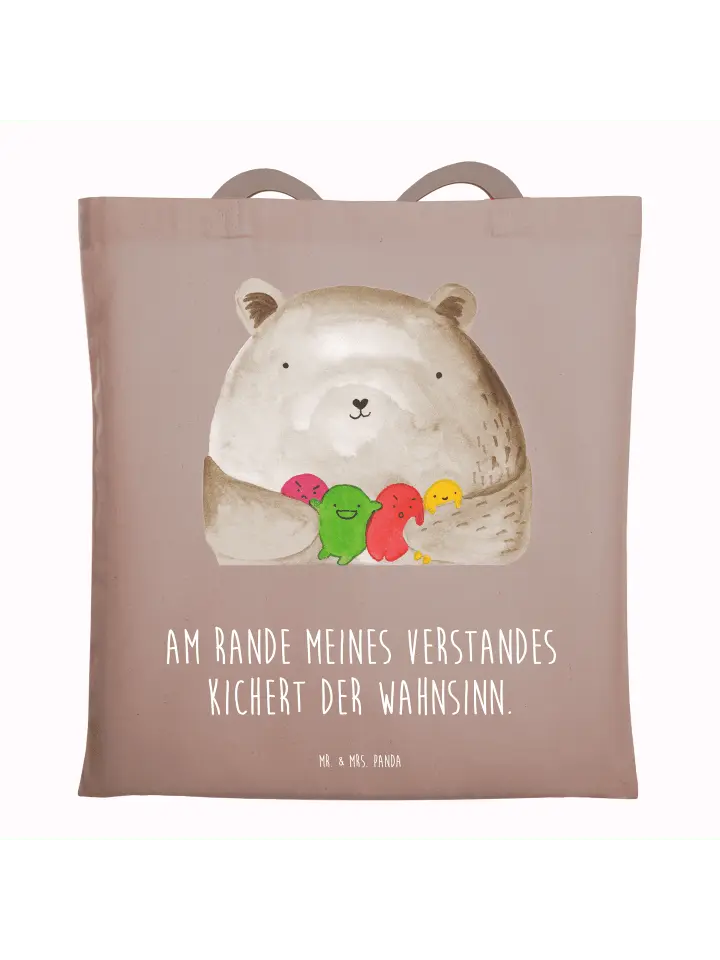 

Сумка Mr. & Mrs. Panda, цвет braun pastell