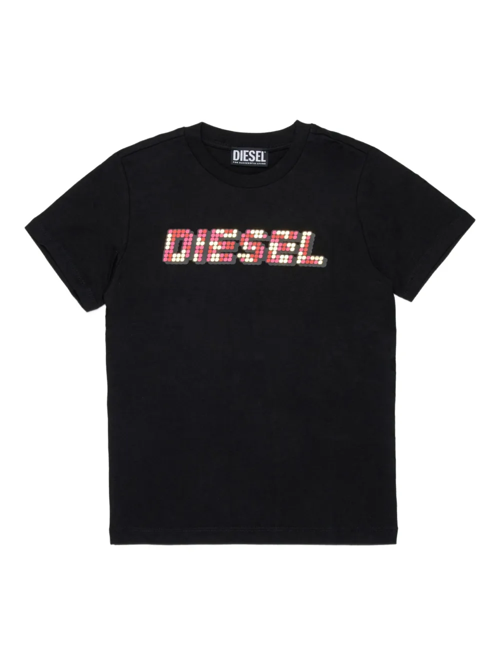 

Футболка с логотипом Diesel Kids, черный