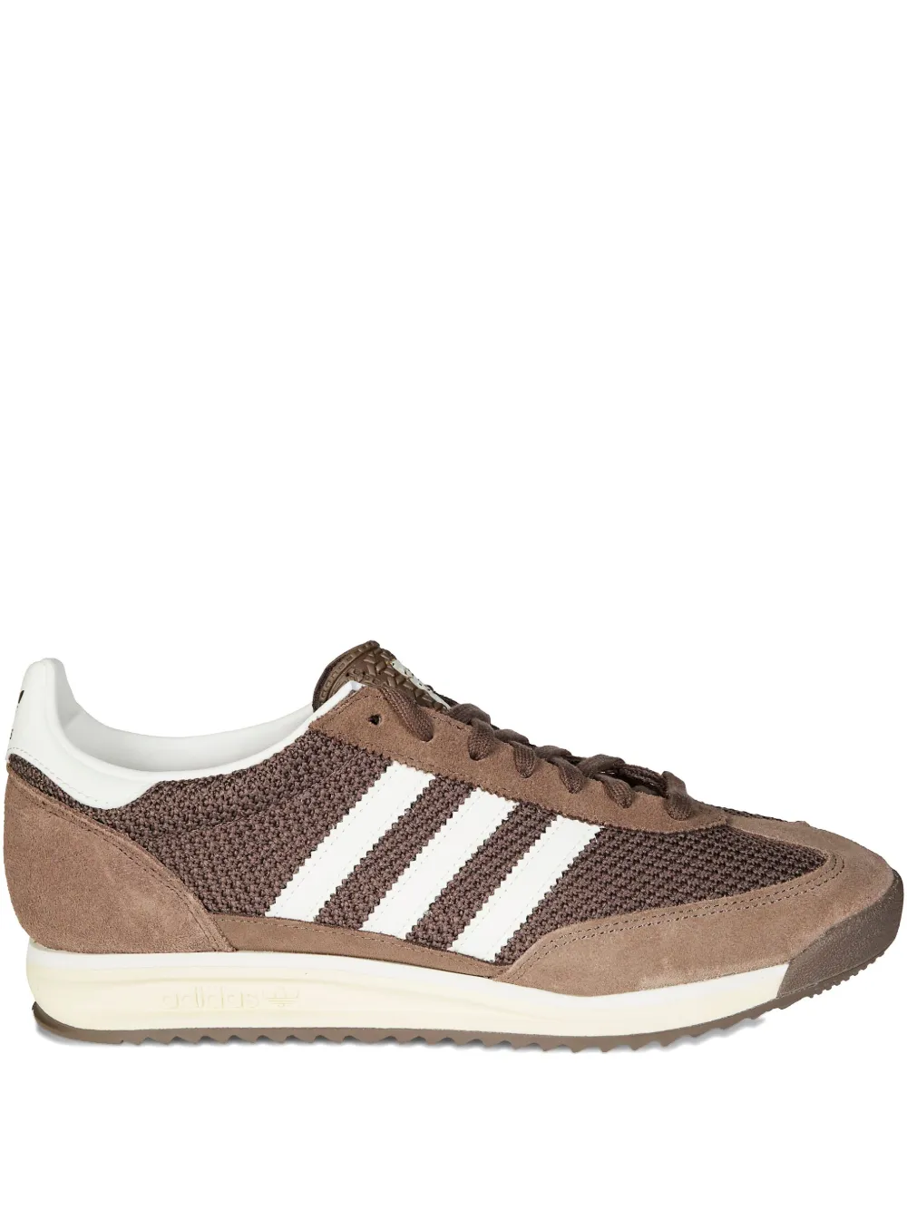 

Кроссовки SL 72 с полосками adidas, коричневый