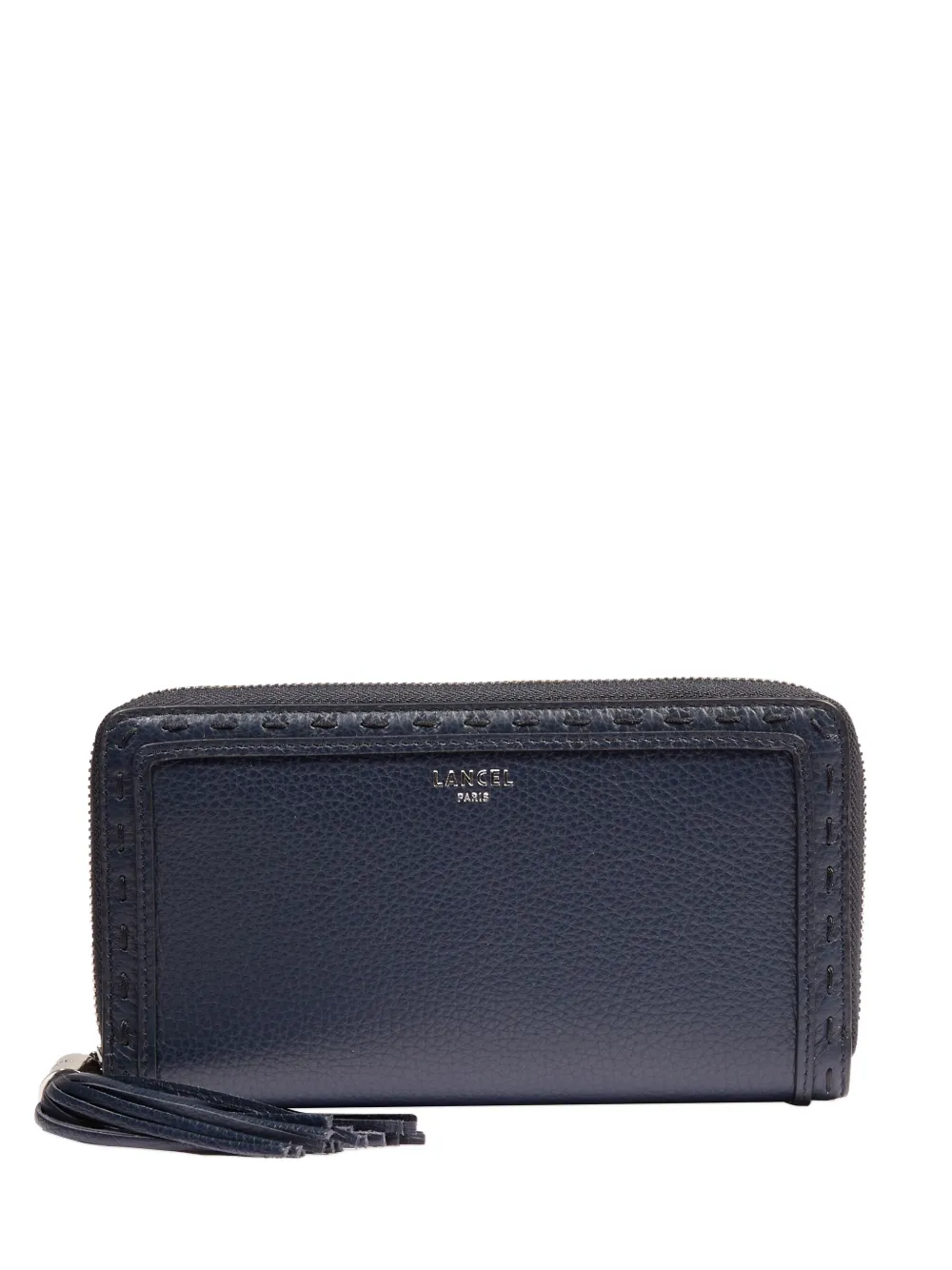 

Кошелек с круговой молнией и кисточкой Lancel, синий
