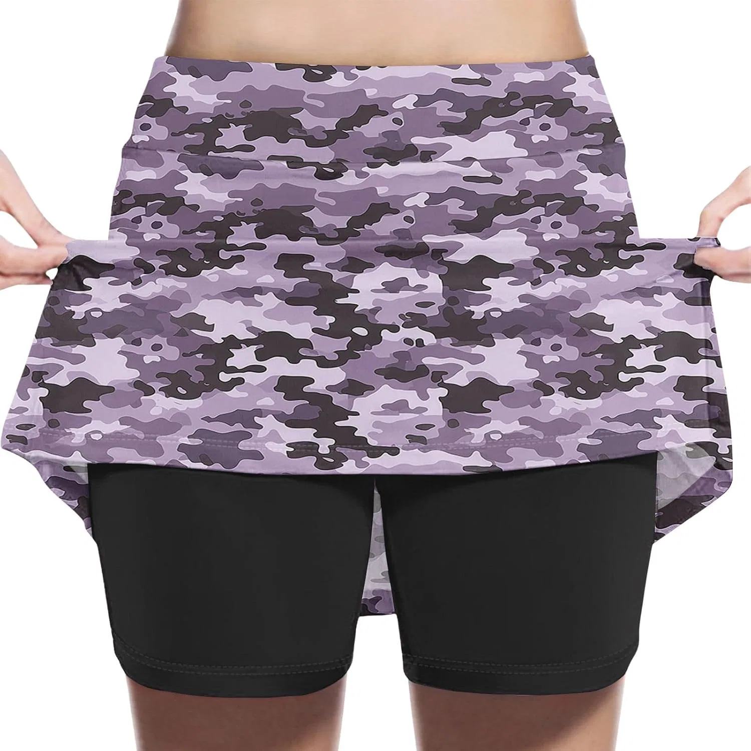 Спортивная юбка-шорты Camo, Generic, Purple