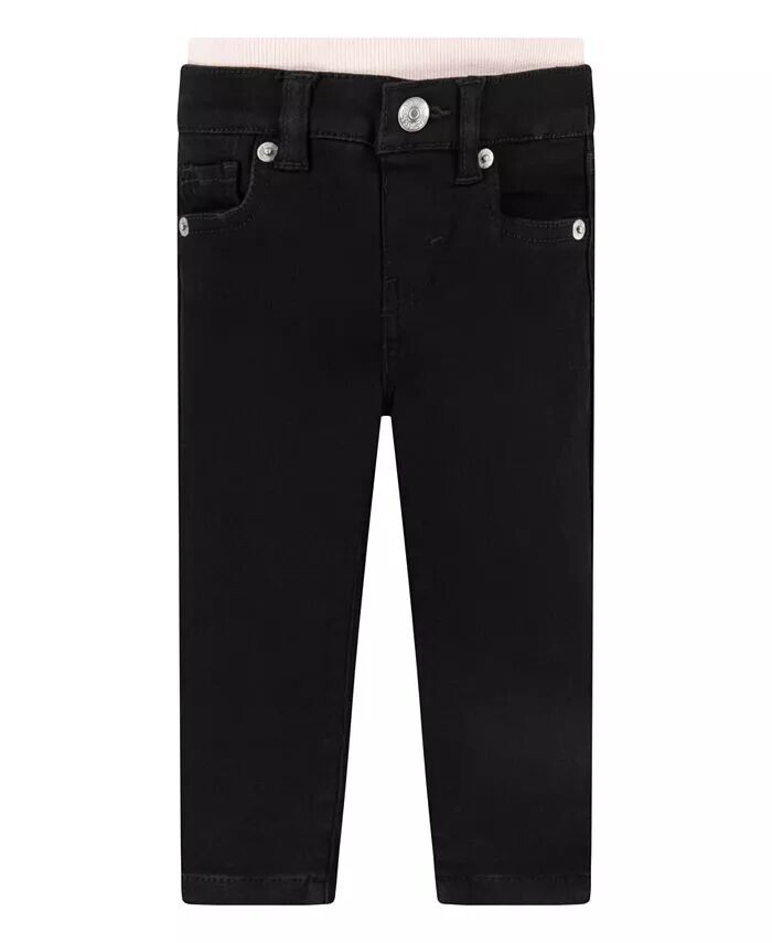 

Узкие джинсы Brandi для маленьких девочек Levi's, черный