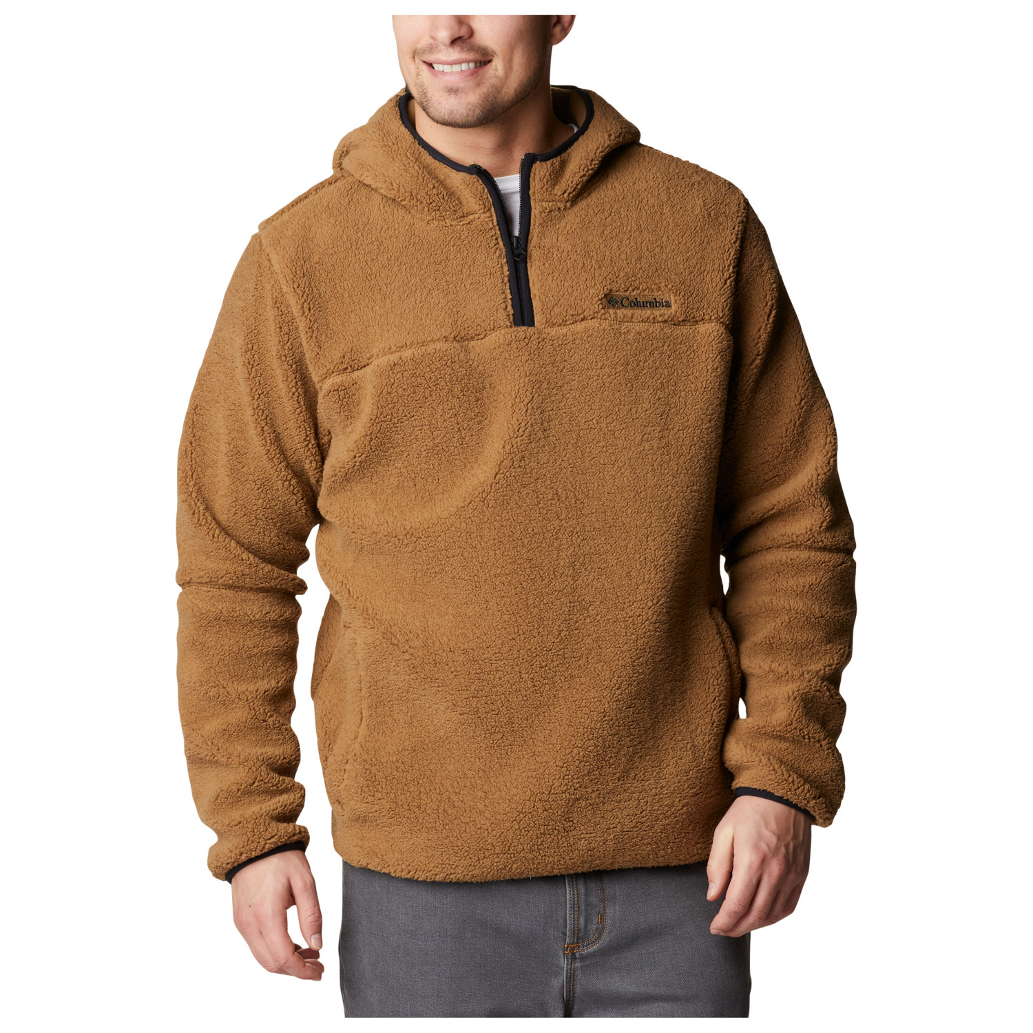 

Флисовый свитер Columbia Rugged Ridge III Sherpa Pullover, цвет Delta