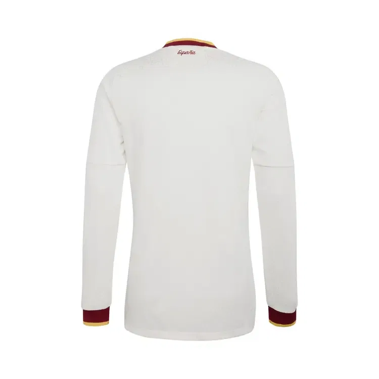 Футболка джерси Adidas Spain 26 Away Authentic Long Sleeve, белый — фото 2
