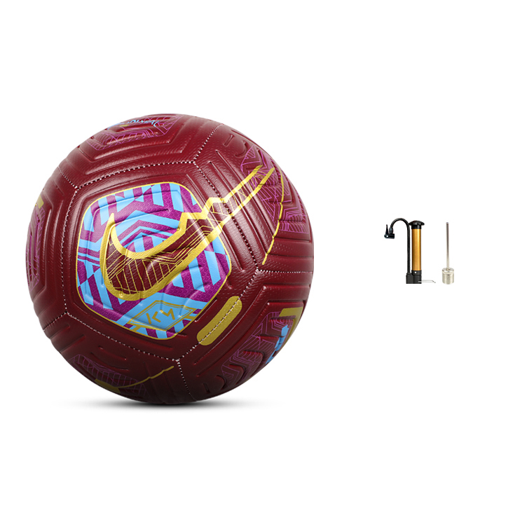 

Nike Футбольный мяч размер 5, PU, машинная строчка, унисекс, красный желтый