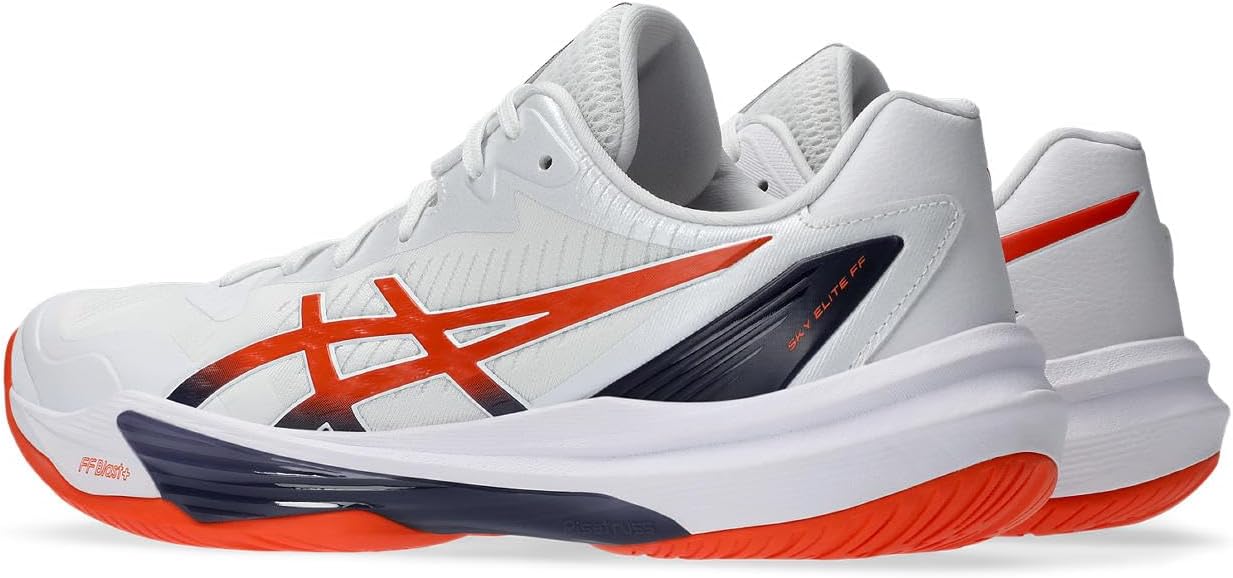 Мужские кроссовки ASICS Sky Elite FF 3, белый/оранжевый — фото 2