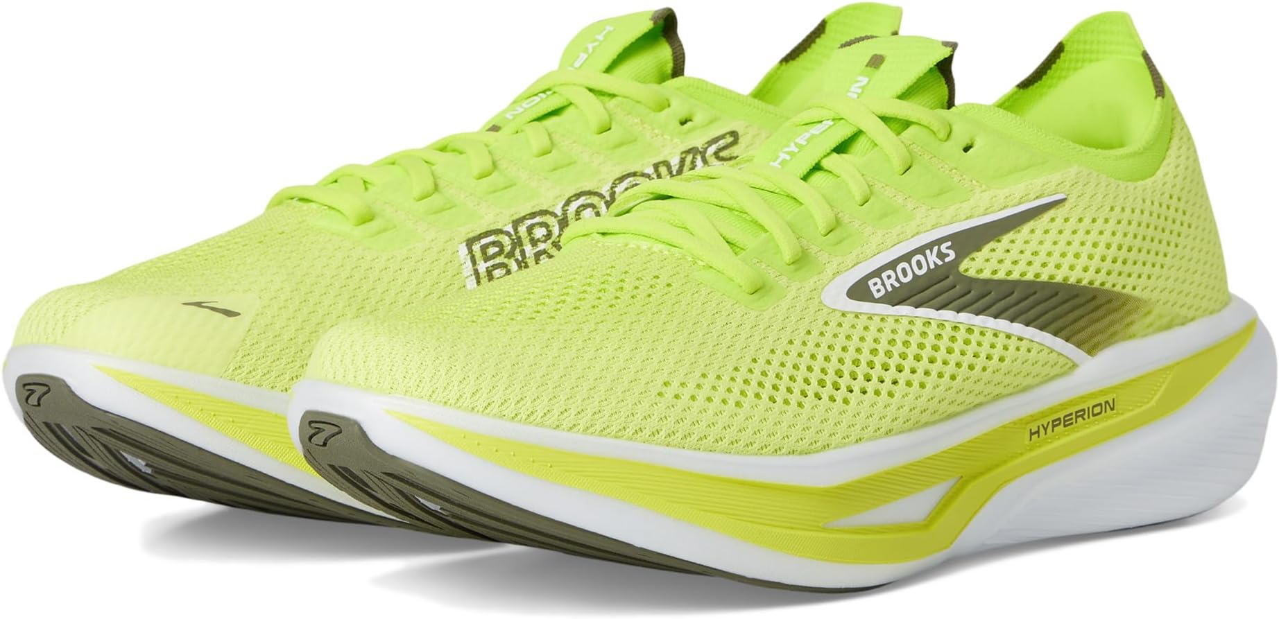 

Кроссовки Brooks Hyperion 3, цвет Sunny Lime/Olive/White