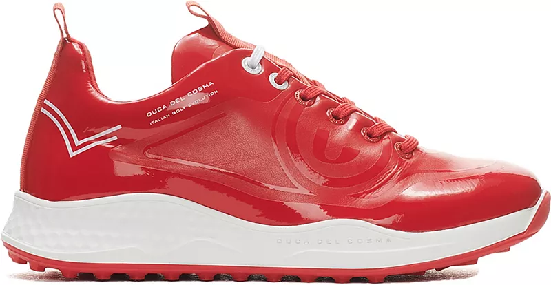 Женские кроссовки для гольфа Duca Del Cosma Wildcat, красный