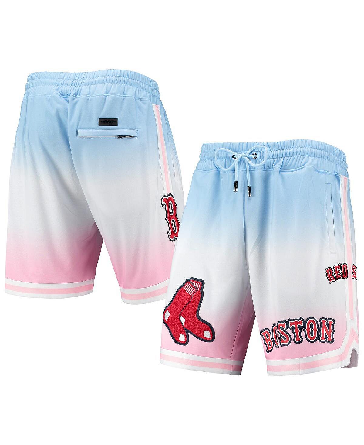 

Мужские синие и розовые шорты Boston Red Sox Team Logo Pro с эффектом омбре Pro Standard