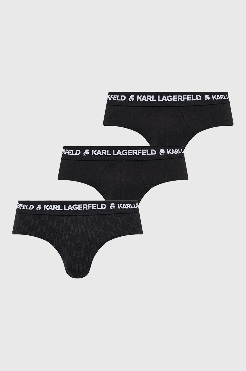 

3 упаковки нижнего белья Karl Lagerfeld, черный