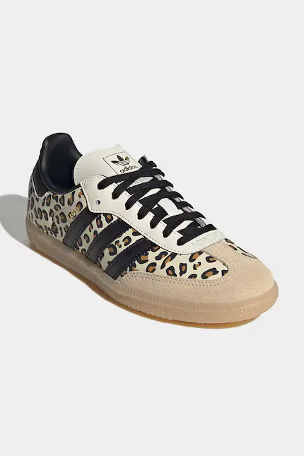 Кроссовки детские SAMBA OG Adidas Originals, бежевый — фото 2