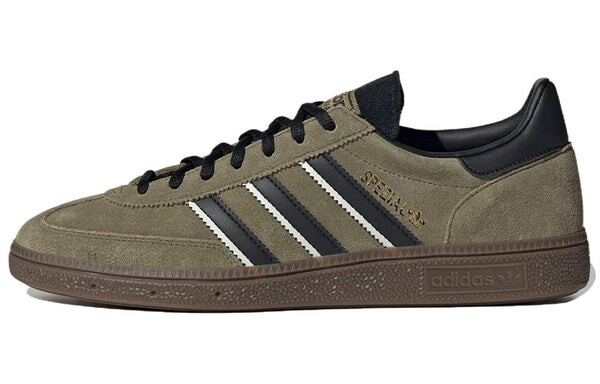 Кроссовки гандбольные специальные Adidas, зеленый — фото 2
