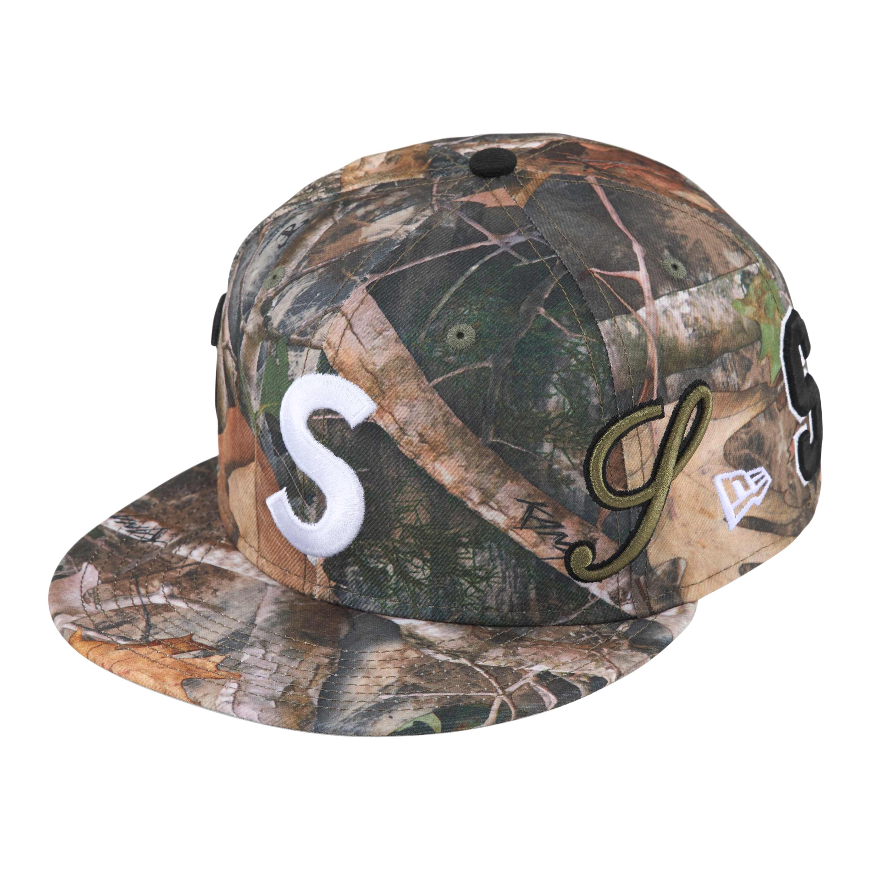 

Supreme Кепка New Era 59Fifty Fitted с мультилоготипом