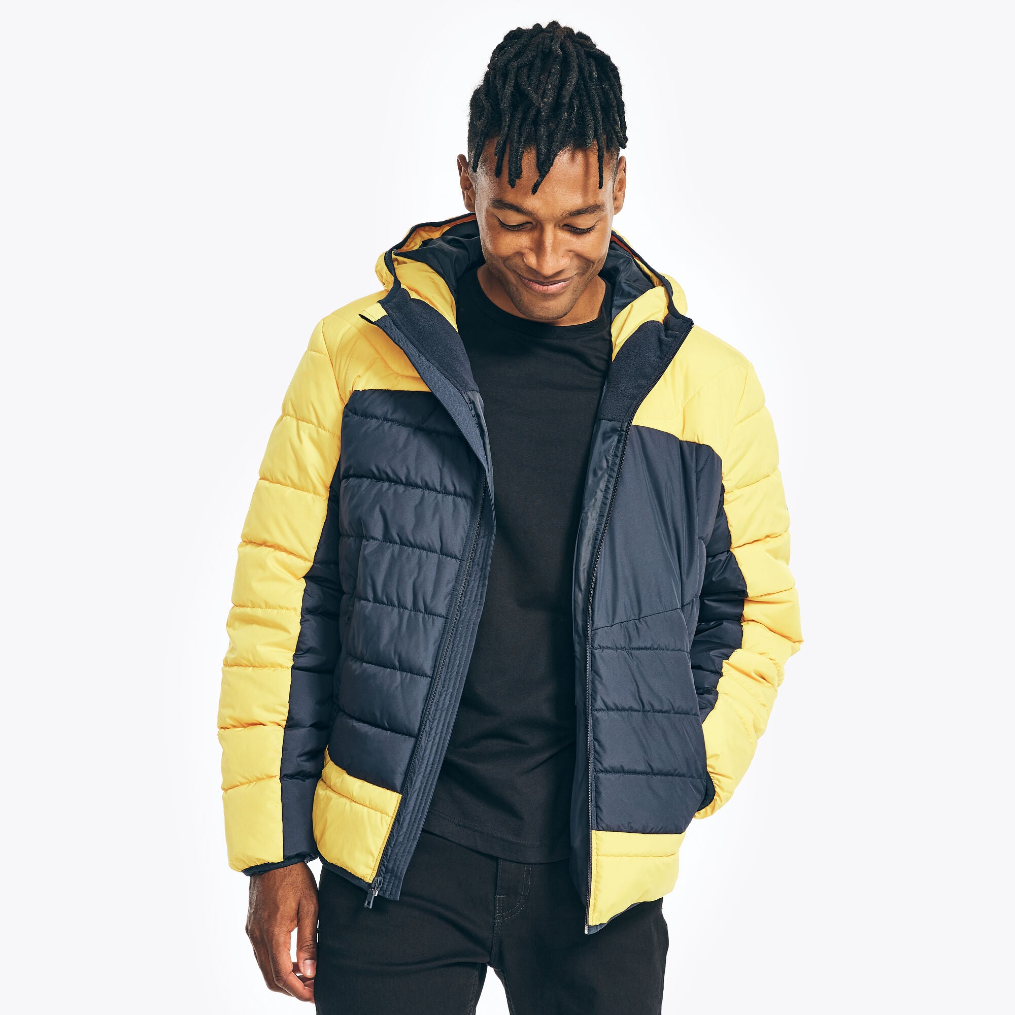

Мужская куртка-пуховик Nautica Sustainably Crafted Tempasphere, темно-синий