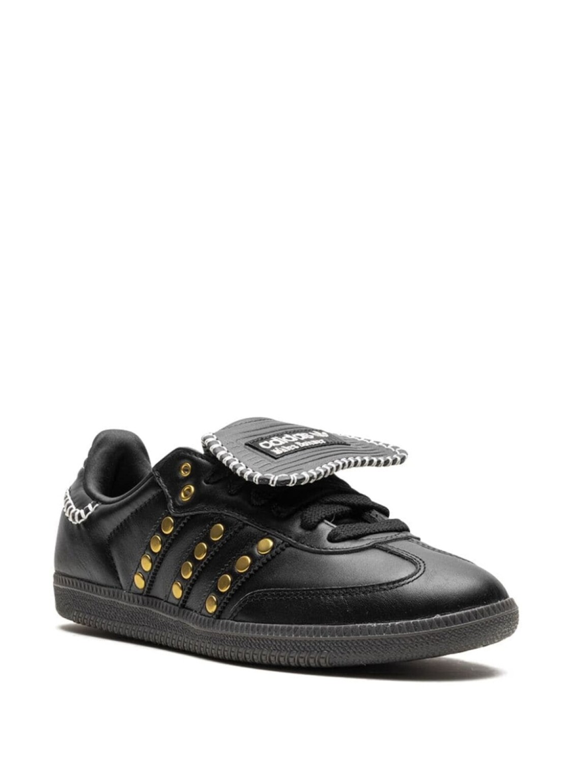 Кроссовки Samba Studded Pack - Black из коллаборации с Wales Bonner Adidas, черный — фото 2