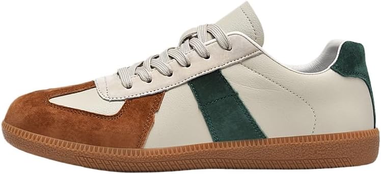 

Мужские кроссовки с цветными блоками, легко очищаемые, с хорошим сцеплением, дышащие, на шнуровке, мужская обувь Azttoztto, Green Card